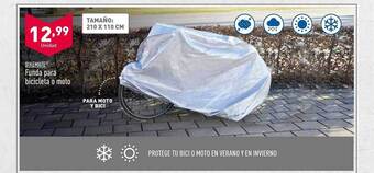 ALDI Bikemate Funda Para Bicicleta O Moto oferta