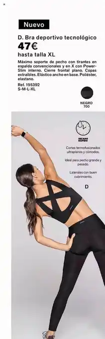 Leonisa Bra Deportivo Tecnológico oferta