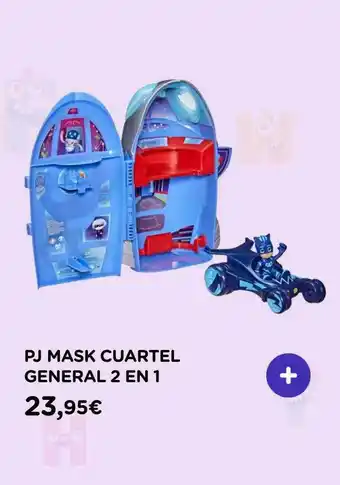 El Corte Inglés Pj Mask Cuartel General 2 En 1 oferta
