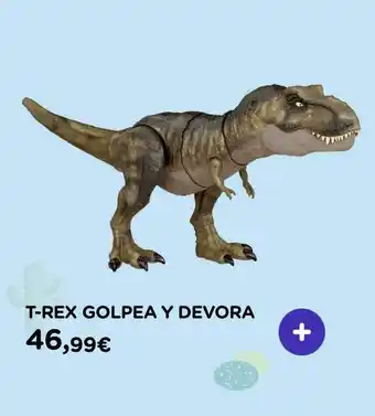 El Corte Inglés T-rex Golpea Y Devora oferta