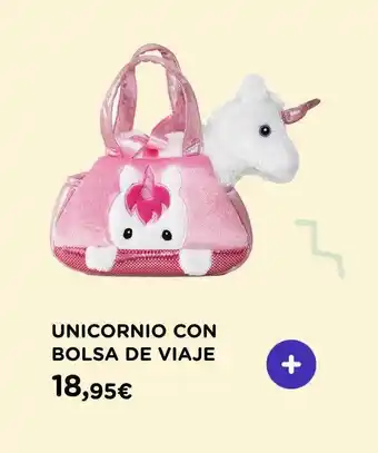 El Corte Inglés Unicornio Con Bolsa De Viaje oferta
