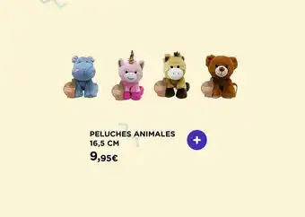 El Corte Inglés Peluches Animales 16.5 Cm oferta