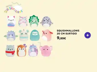 El Corte Inglés Squishmallows 20 Cm Surtido oferta