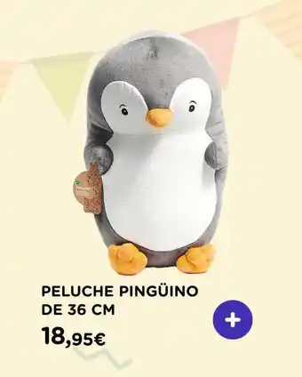 El Corte Inglés Peluche Pingüino De 36 Cm oferta