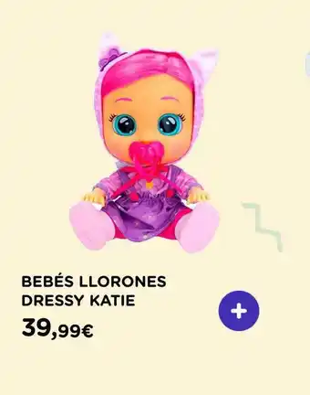 El Corte Inglés Bebés Llorones Dressy Katie oferta