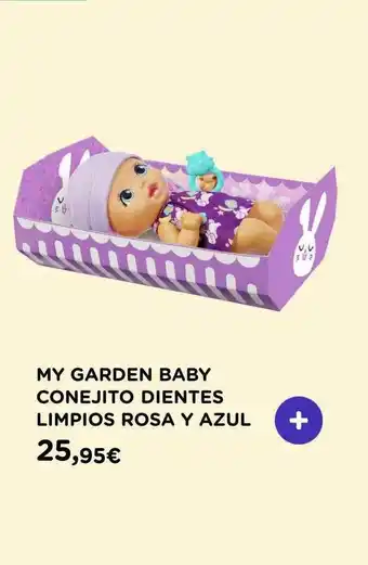 El Corte Inglés My Garden Baby Conejito Dientes Limpios Rosa Y Azul oferta