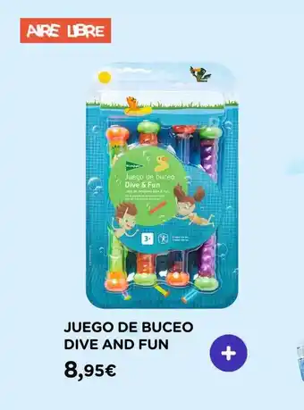 El Corte Inglés Juego De Buceo Dive And Fun oferta