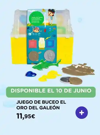 El Corte Inglés Juego De Buceo El Oro Del Galeón oferta
