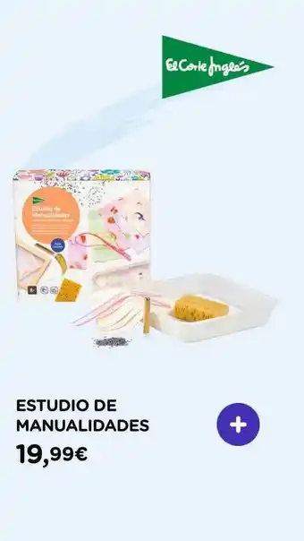El Corte Inglés Estudio De Manualidades oferta