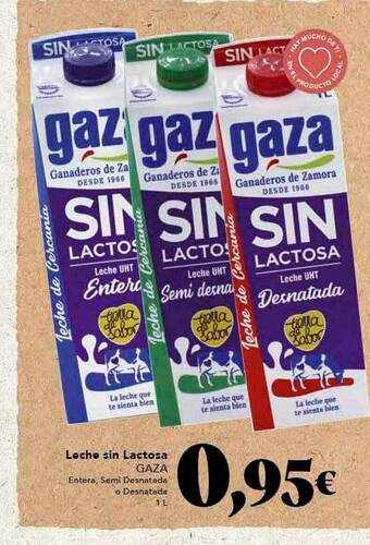 Gadis Leche Sin Lactosa Gaza oferta