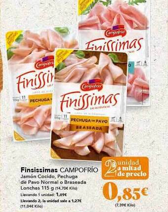 Gadis Finissimas Campofrio oferta