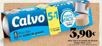 Gadis Atún Claro En Aceite De Girasol Vuelca Fácil Calvo oferta