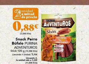 Gadis Snack Perro Búfalo Purina Adventuros oferta