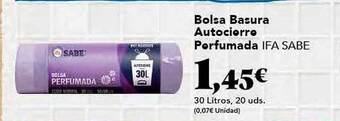 Gadis Bolsa Basura Autocierre Perfumada Ifa Sabe oferta