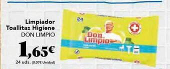 Gadis Limpiador Toallitas Higiene Don Limpio oferta