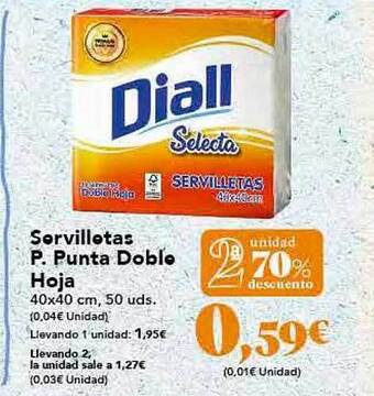 Gadis 2a Unidad 70% Descuento Servilletas P Punta Doble Hoja oferta
