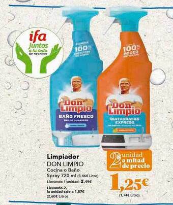Gadis Limpiador Don Limpio oferta