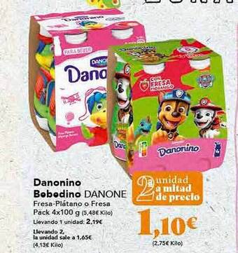 Gadis Danonino Bebedino Danone oferta