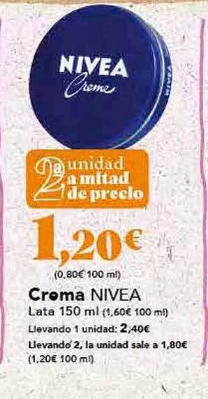 Gadis Crema Nivea oferta