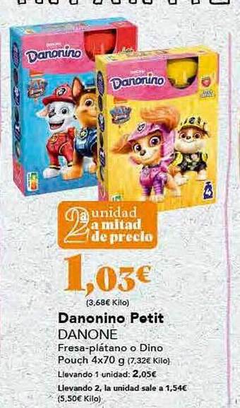 Gadis Danonino Petit Danone oferta