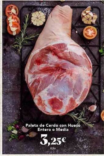 Gadis Paleta De Cerdo Con Hueso Entera O Media oferta