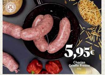 Gadis Chorizo Criollo Fresco oferta