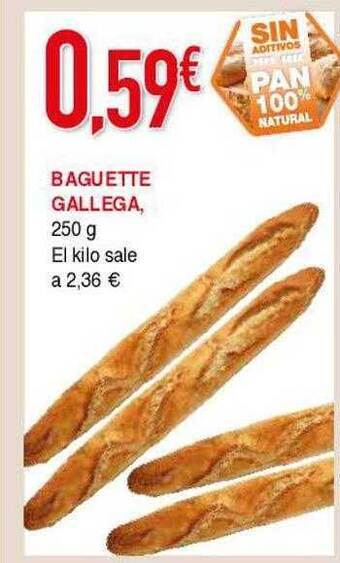 Masymas Baguette Gallega oferta