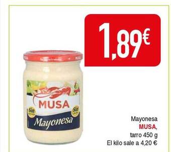 Masymas Mayonesa Musa oferta