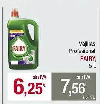 Masymas Vajillas Profesional Fairy oferta
