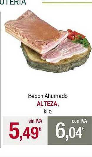 Masymas Bacon Ahumado Alteza oferta