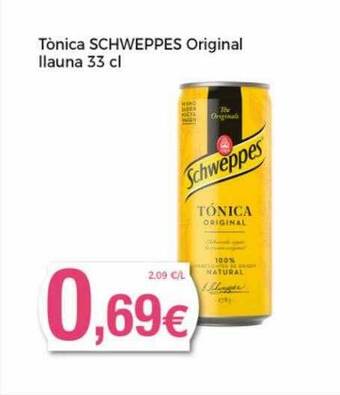 Tònica Schweppes Original