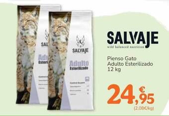 TiendAnimal Salvaje Pienso Gato Adulto Esterilizado oferta