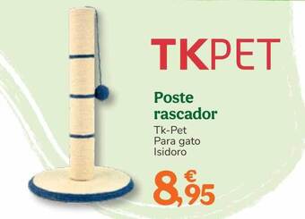 TiendAnimal Poste Rascador Tk-pet Para Gato Isidoro oferta