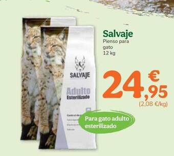 TiendAnimal Salvaje Pienso Para Gato oferta