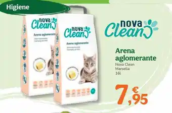 Arena Aglomerante Nova Clean Marsella