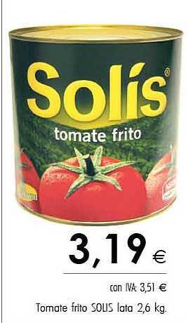 Cash Ifa Tomate Frito Solis oferta