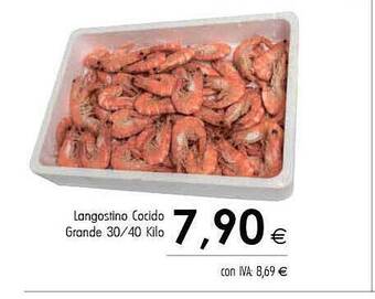 Cash Ifa Langostino Cocido Grande 30 40 Kilo oferta