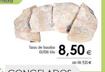 Cash Ifa Tacos De Bacalao Outon oferta
