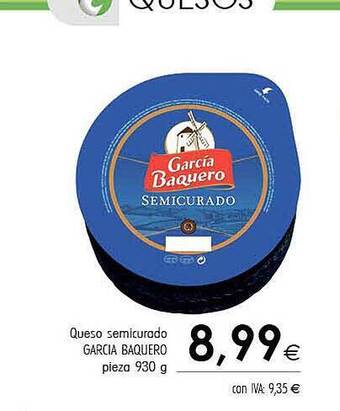 Cash Ifa Queso Semicurado Garcia Baquero oferta