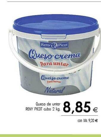 Cash Ifa Queso De Untar Reny Picot Cubo 2 Kg oferta