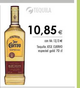 Cash Ifa Tequila Jose Cuervo Especial Gold oferta