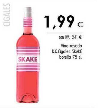 Cash Ifa Vino Rosado D.o. Cigales Skake oferta
