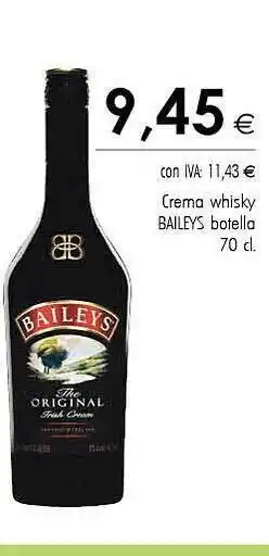 Cash Ifa Crema Whisky Baileys oferta