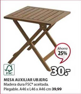 JYSK Mesa Auxiliar Ubjerg oferta