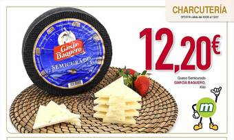 Masymas Queso Semicurado García Baquero oferta