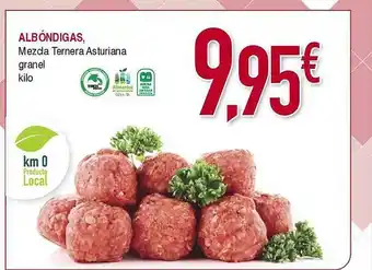 Masymas Albóndigas Mezcla Ternera Asturiana Granel oferta