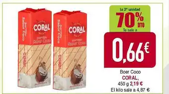 Masymas La 2a Unidad 70% Dto Boer Coco Coral oferta