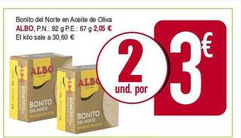 Masymas Bonito Del Norte En Aceite De Oliva Albo oferta