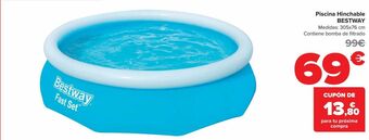 Carrefour Piscina hinchable bestway oferta