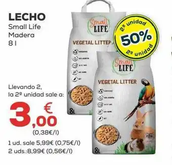 Kiwoko Lecho Small Life Madera oferta